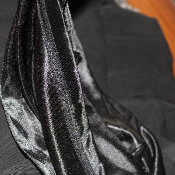 Forever 21 Black Cocktail Prom Party Sweetheart Jeweled Dress Stretch Small EUC - Picture 14 of 16